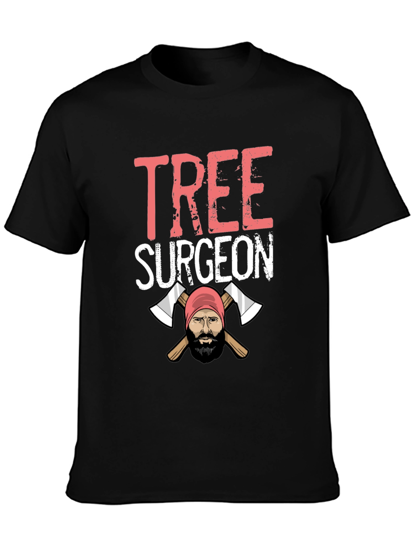 Tree Surgeon T-Shirt - Lumberjack Axe Design