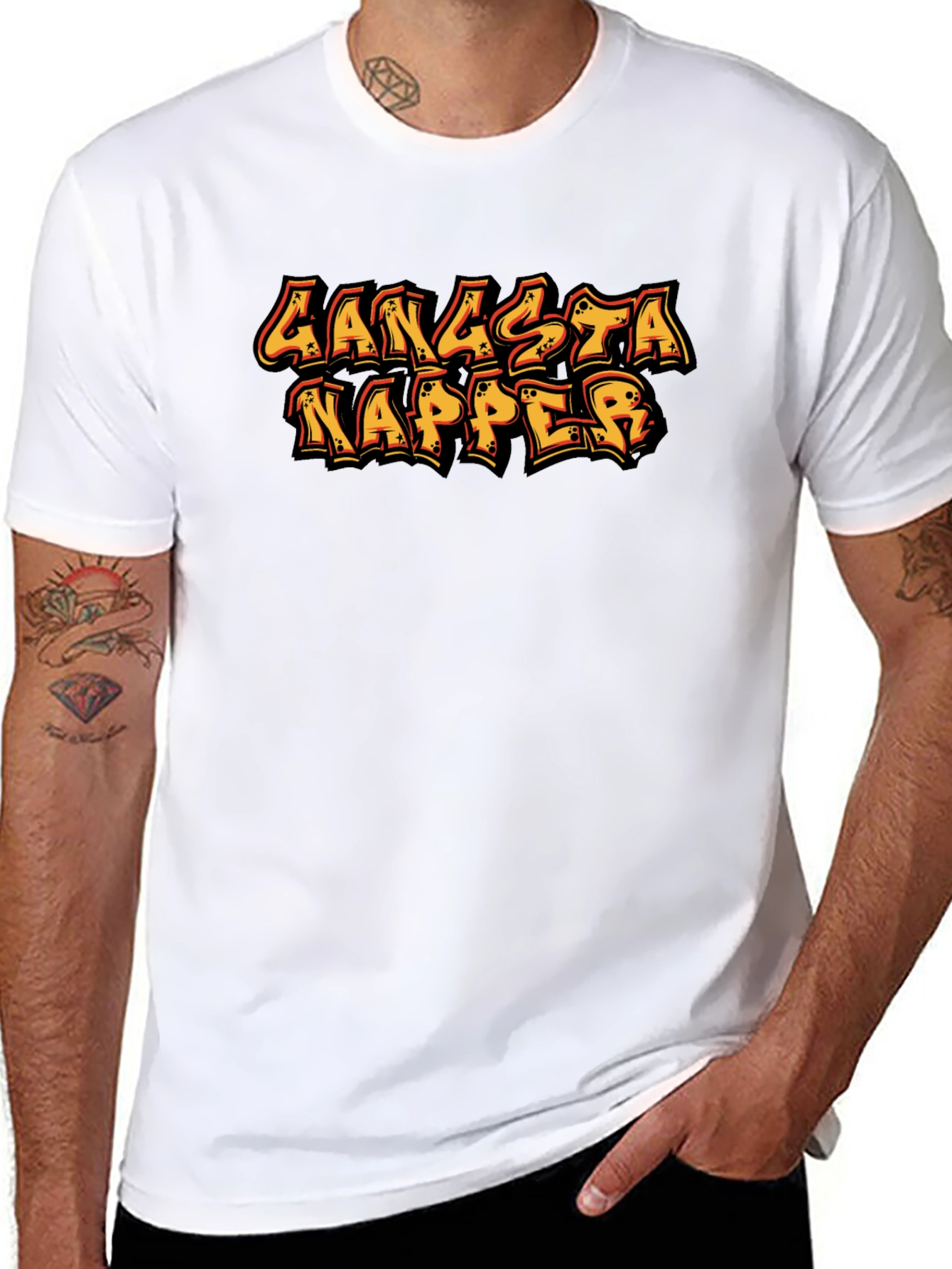 Gangsta Napper T-Shirt - Bold Graphic Tee