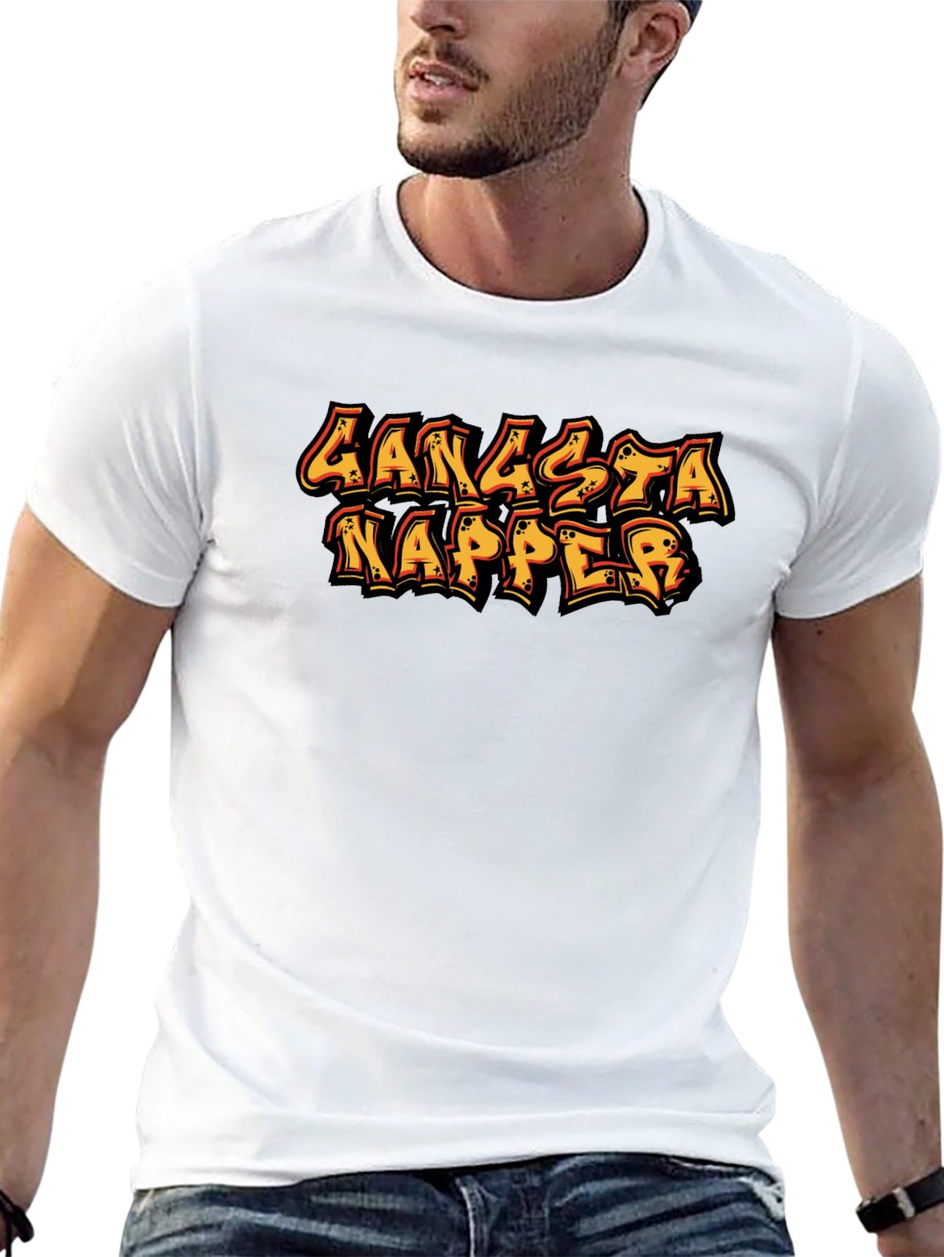 Gangsta Napper T-Shirt - Bold Graphic Tee