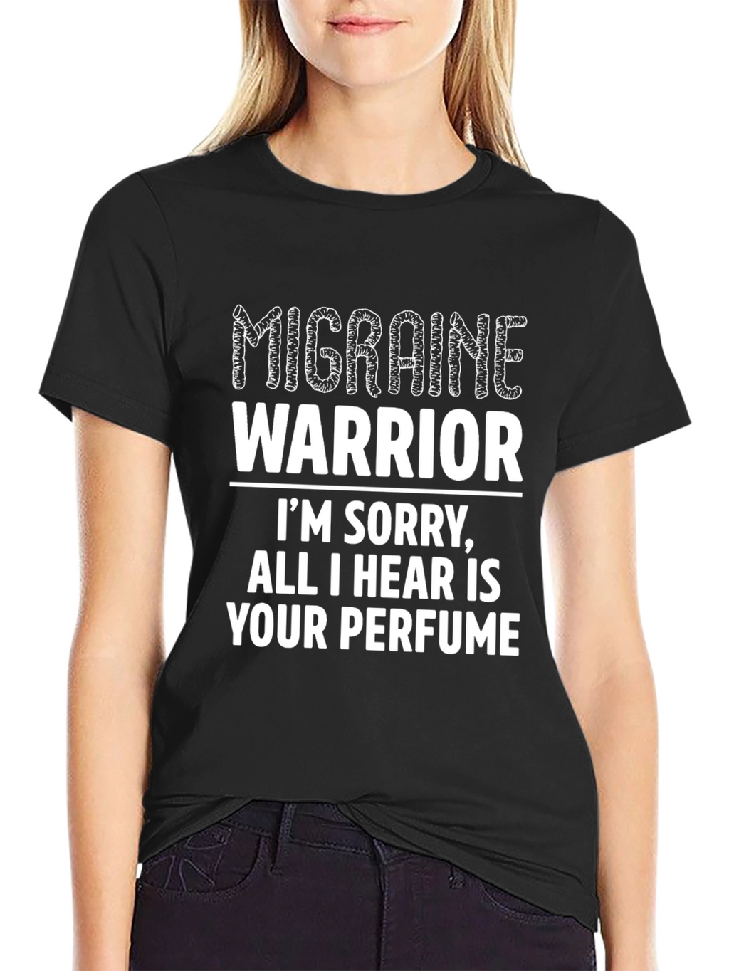 Migraine Warrior Perfume T-Shirt
