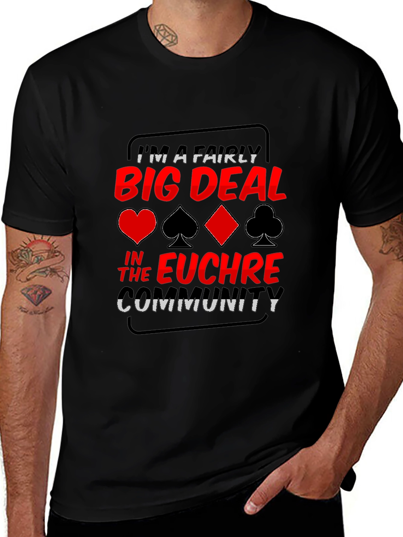 Euchre Card Game T-Shirt - Big Deal in the Community