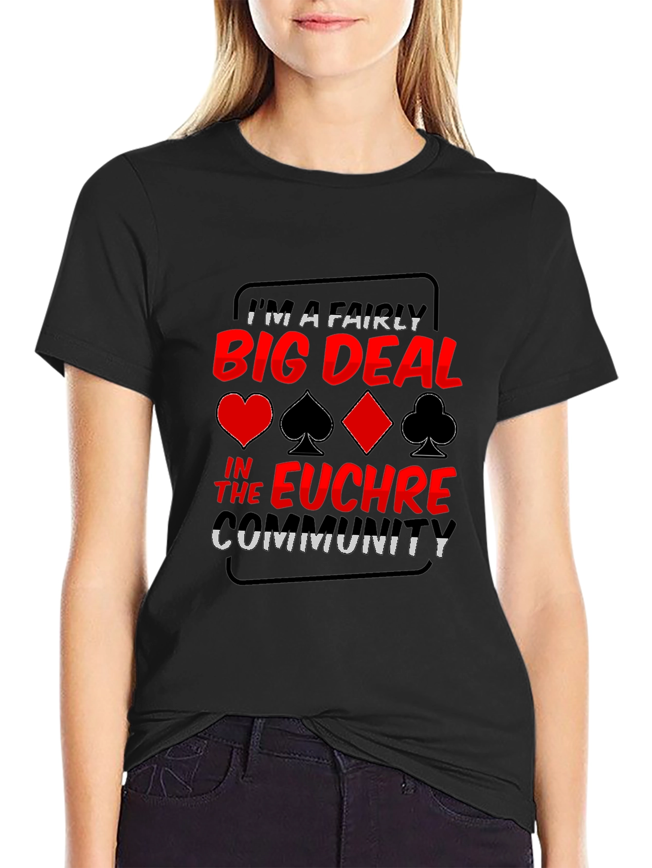 Euchre Card Game T-Shirt - Big Deal in the Community
