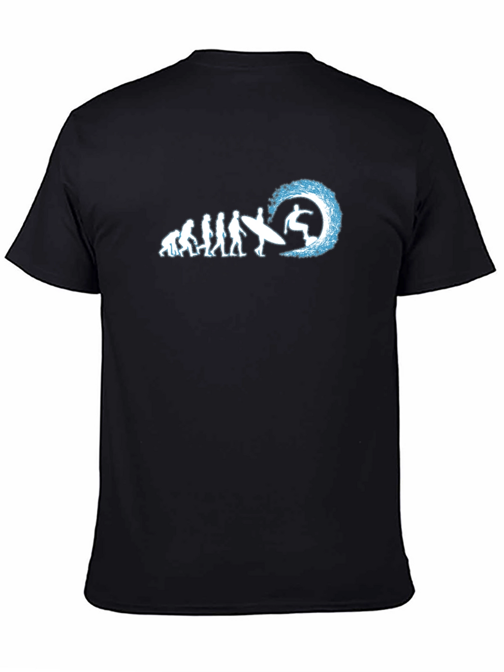 Evolution of Surfing Graphic T-Shirt