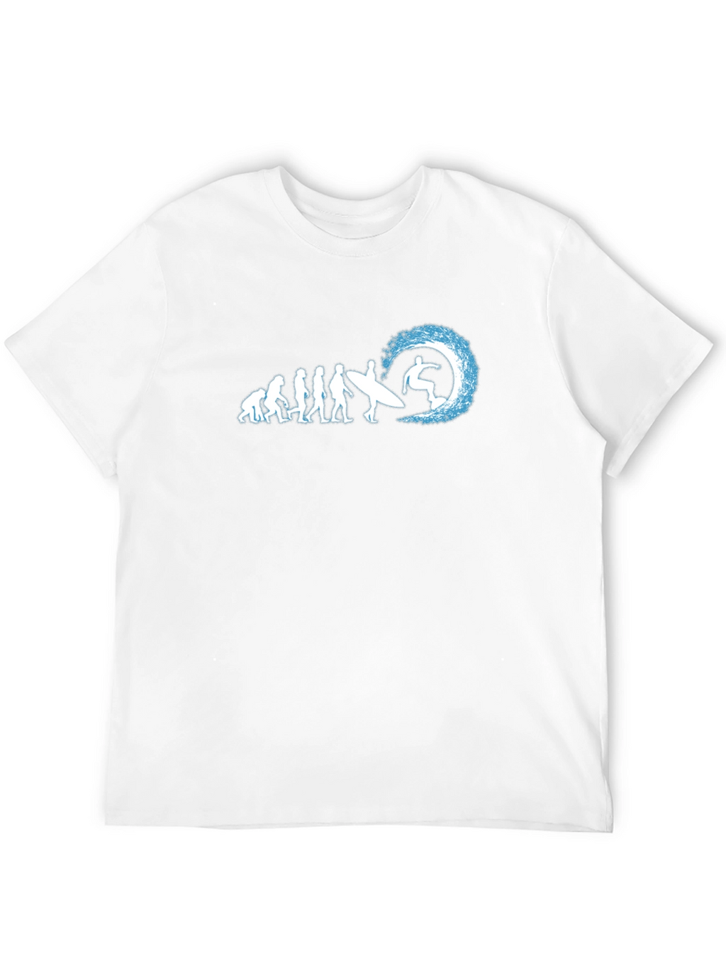 Evolution of Surfing Graphic T-Shirt
