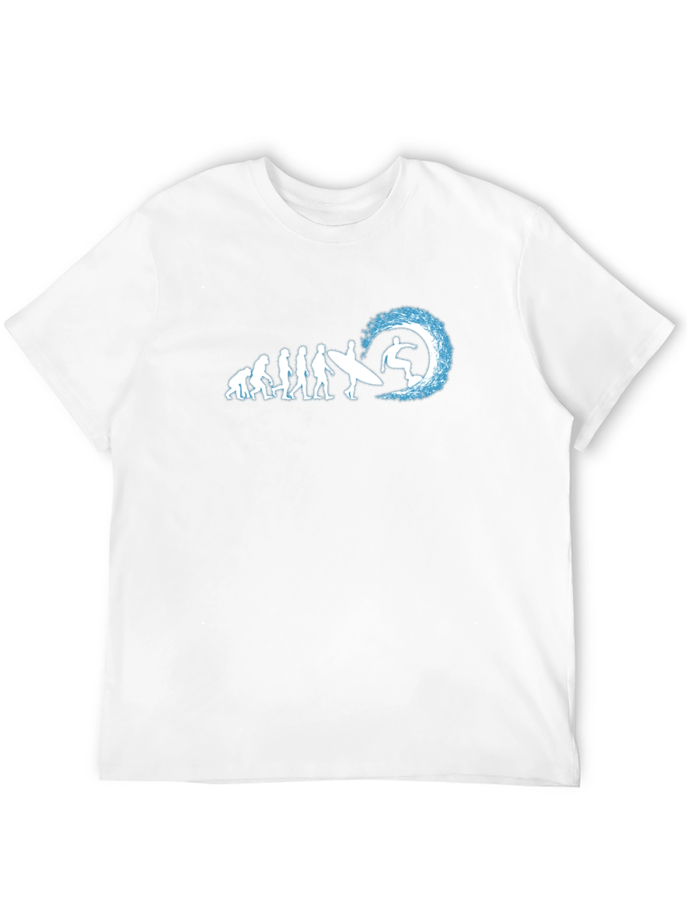 Evolution of Surfing Graphic T-Shirt