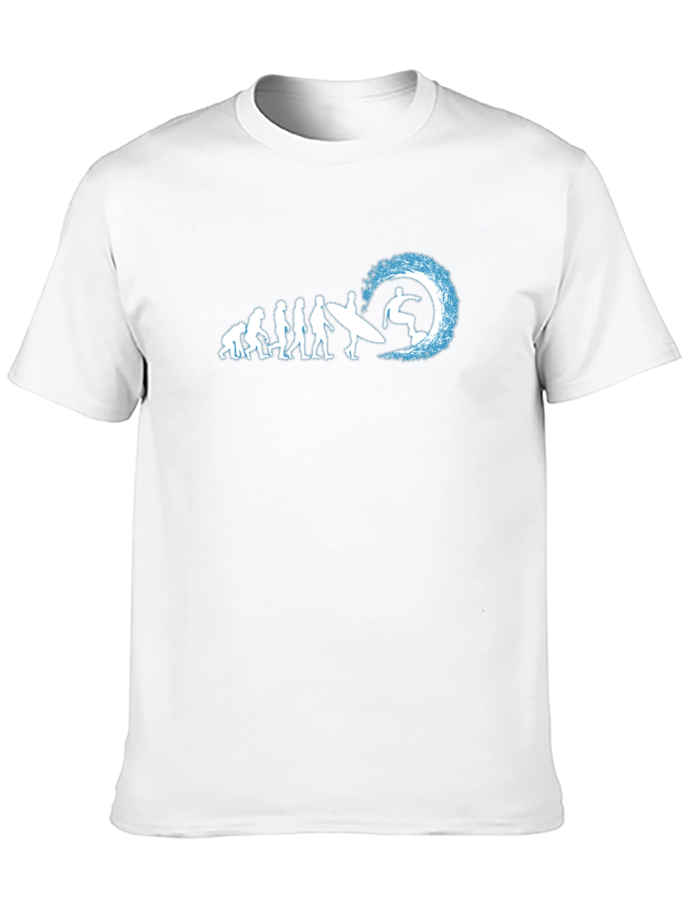 Evolution of Surfing Graphic T-Shirt