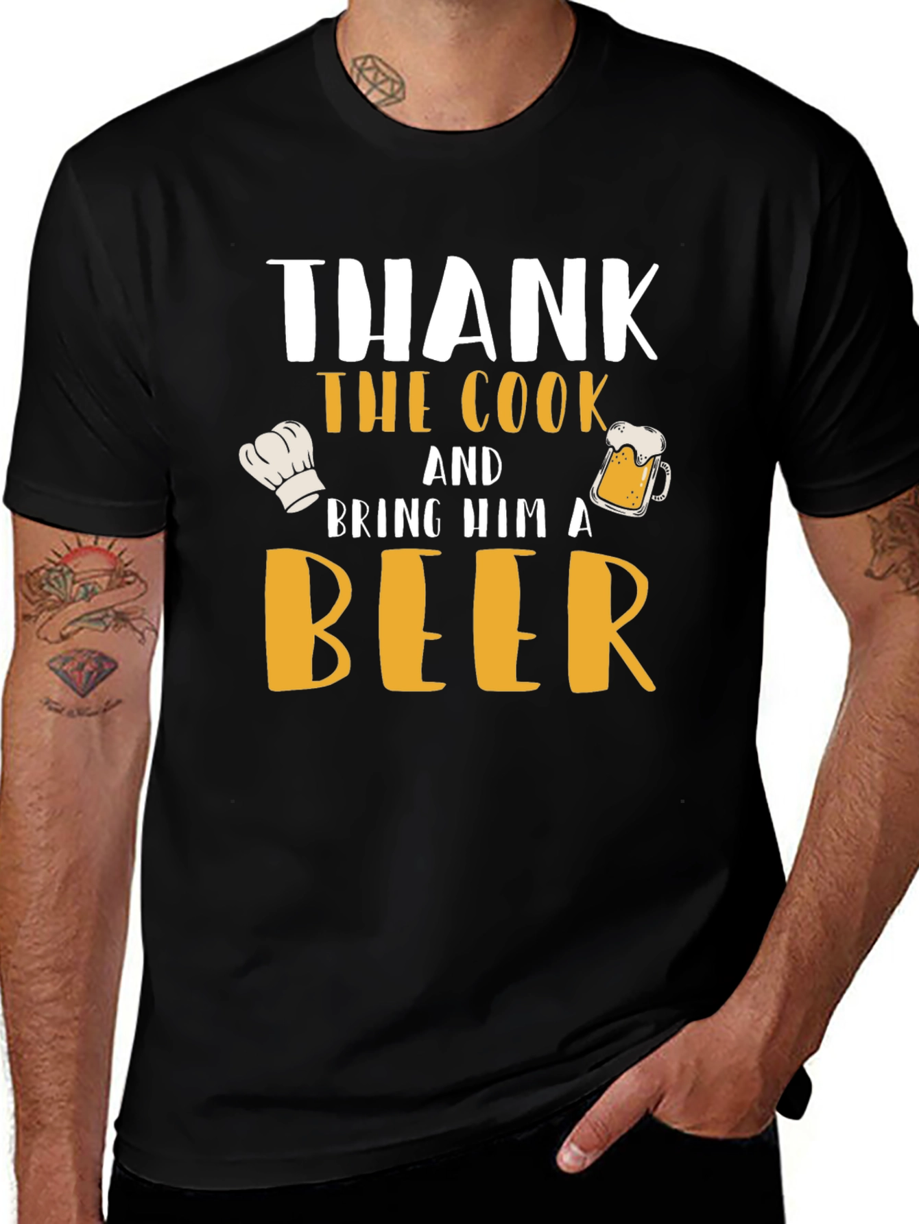 Thank the Cook and Bring Him a Beer T-Shirt