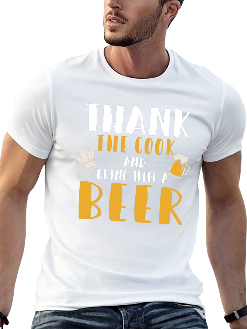 Thank the Cook and Bring Him a Beer T-Shirt