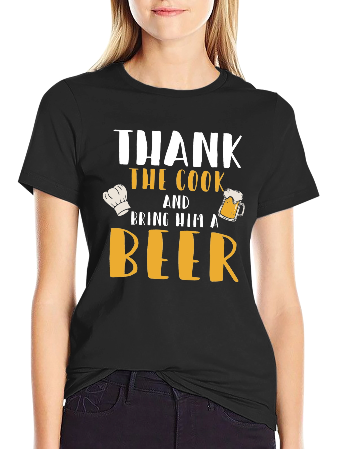 Thank the Cook and Bring Him a Beer T-Shirt