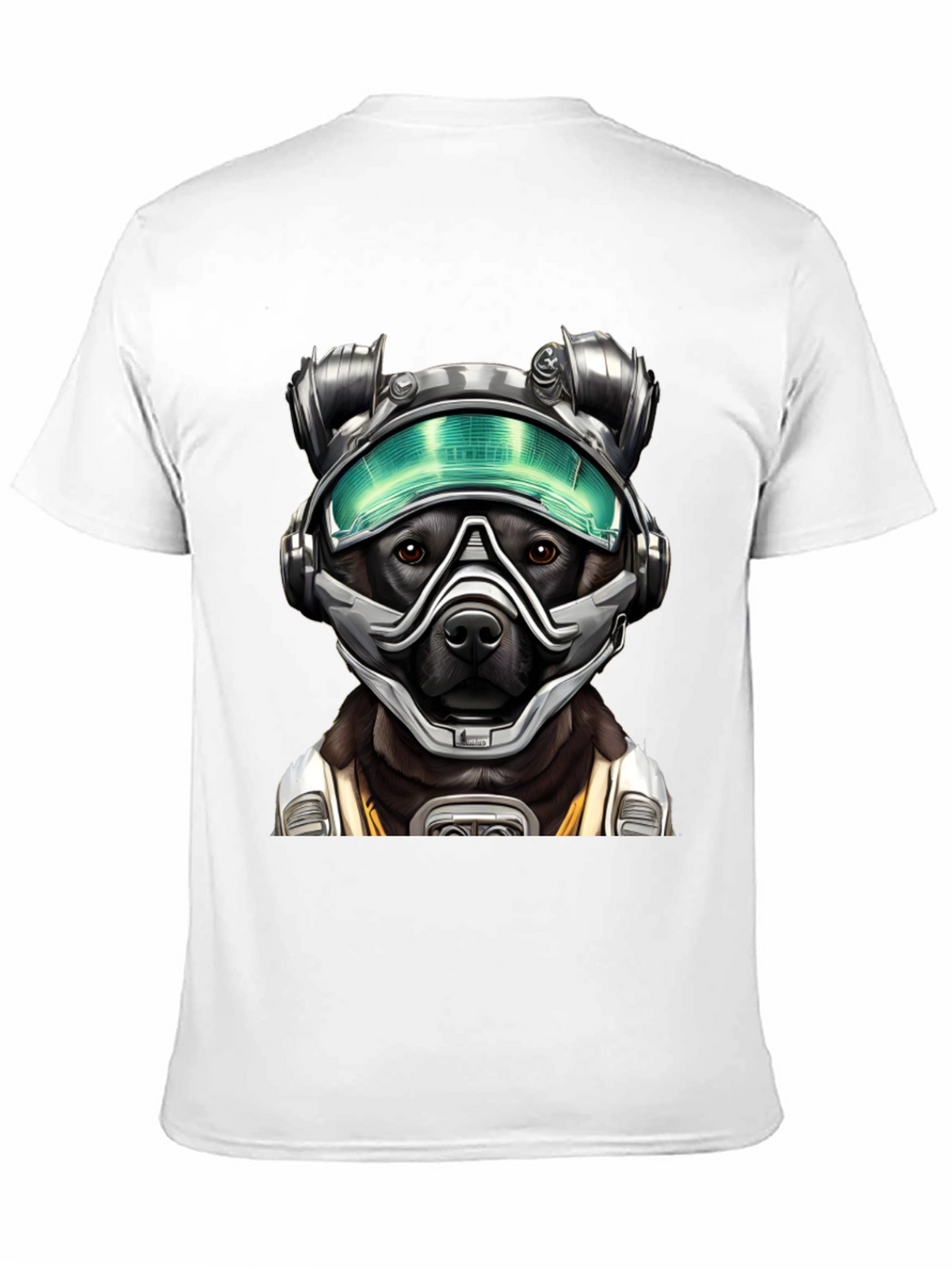 Dog in Space Suit Graphic Tee
