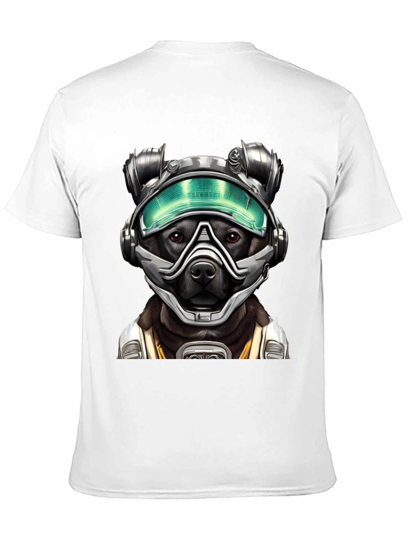 Dog in Space Suit Graphic Tee