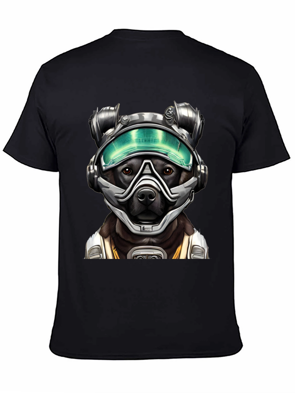 Dog in Space Suit Graphic Tee