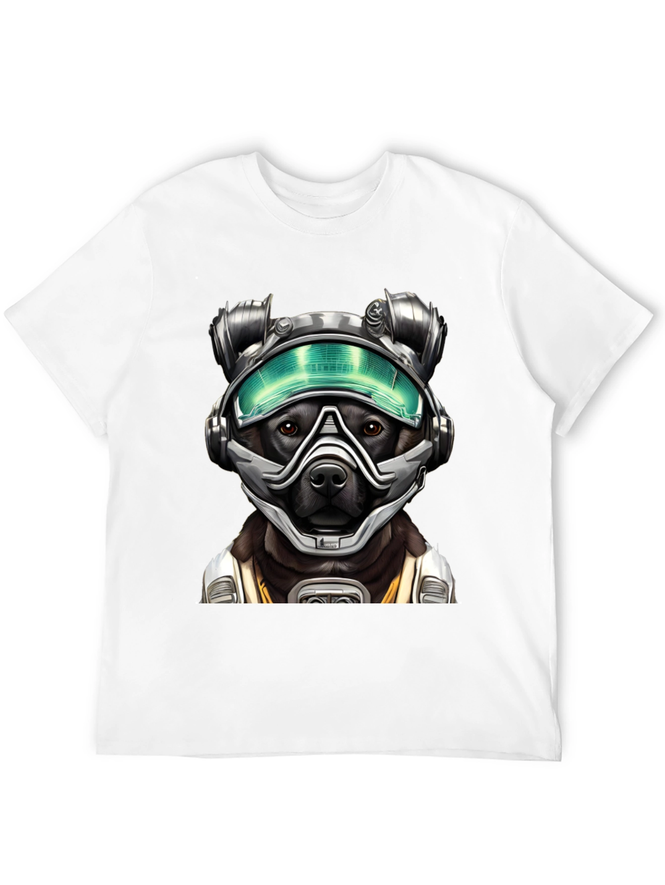 Dog in Space Suit Graphic Tee