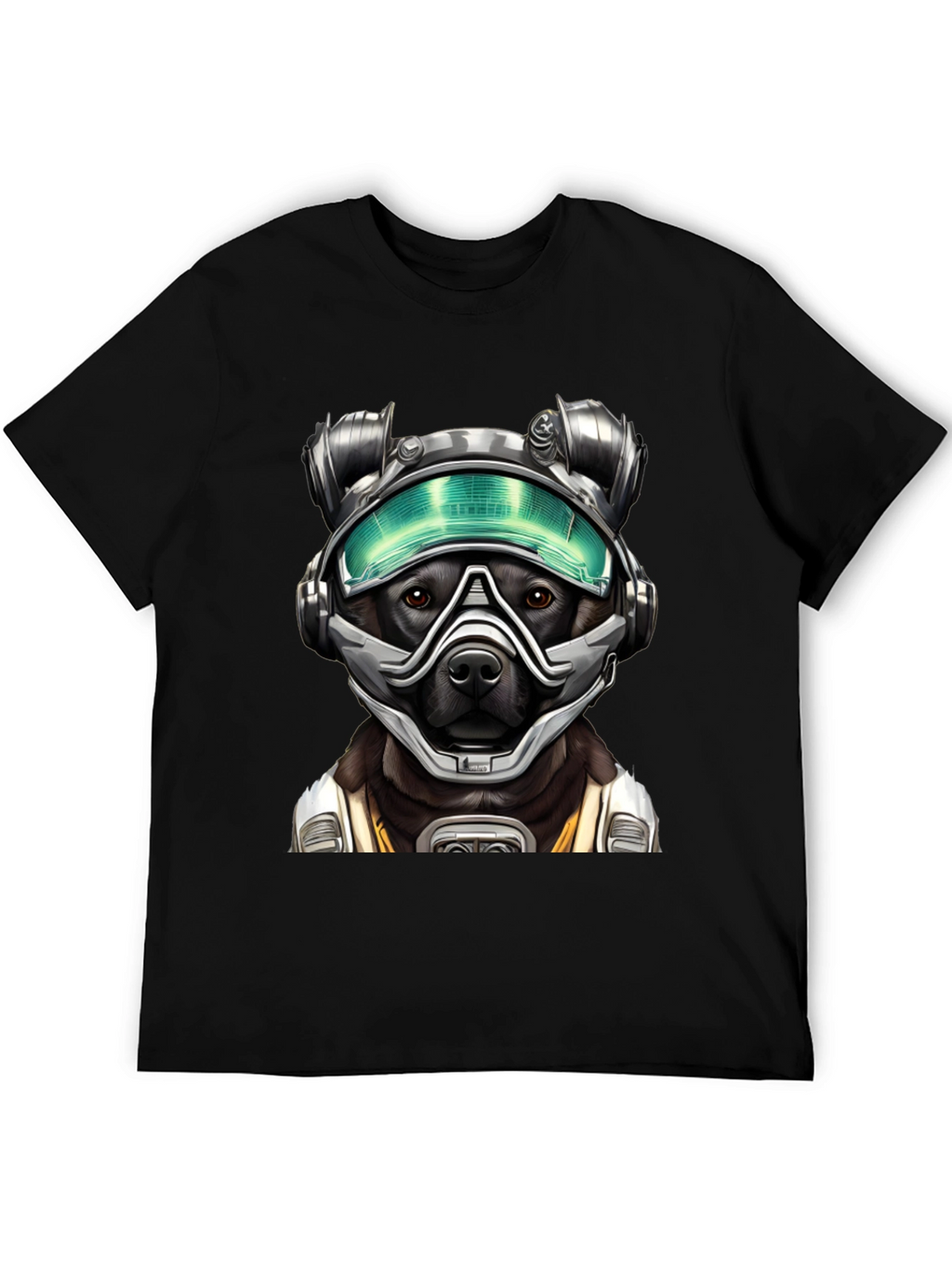 Dog in Space Suit Graphic Tee