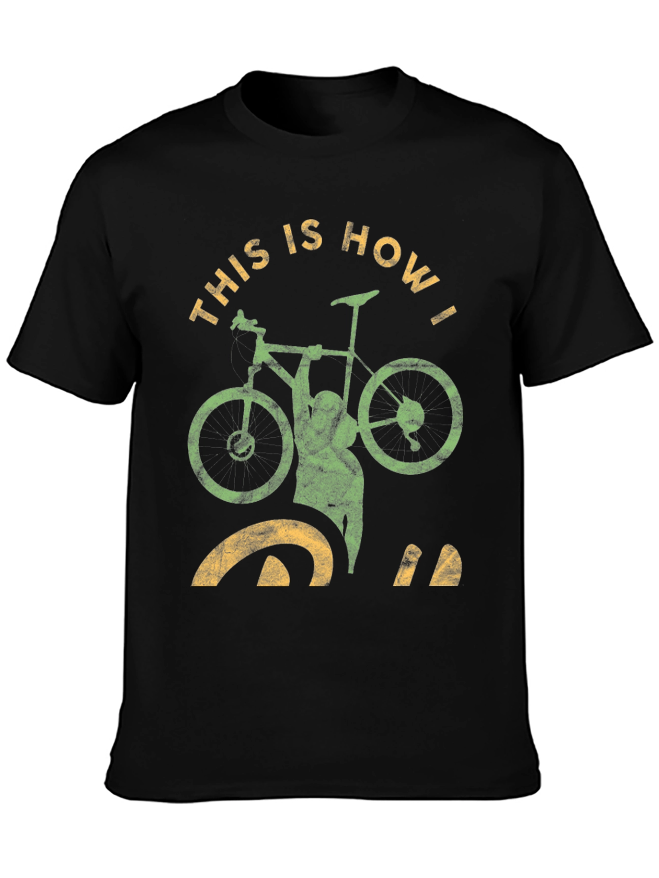 This is How I Roll T-Shirt - Mountain Bike Graphic Tee