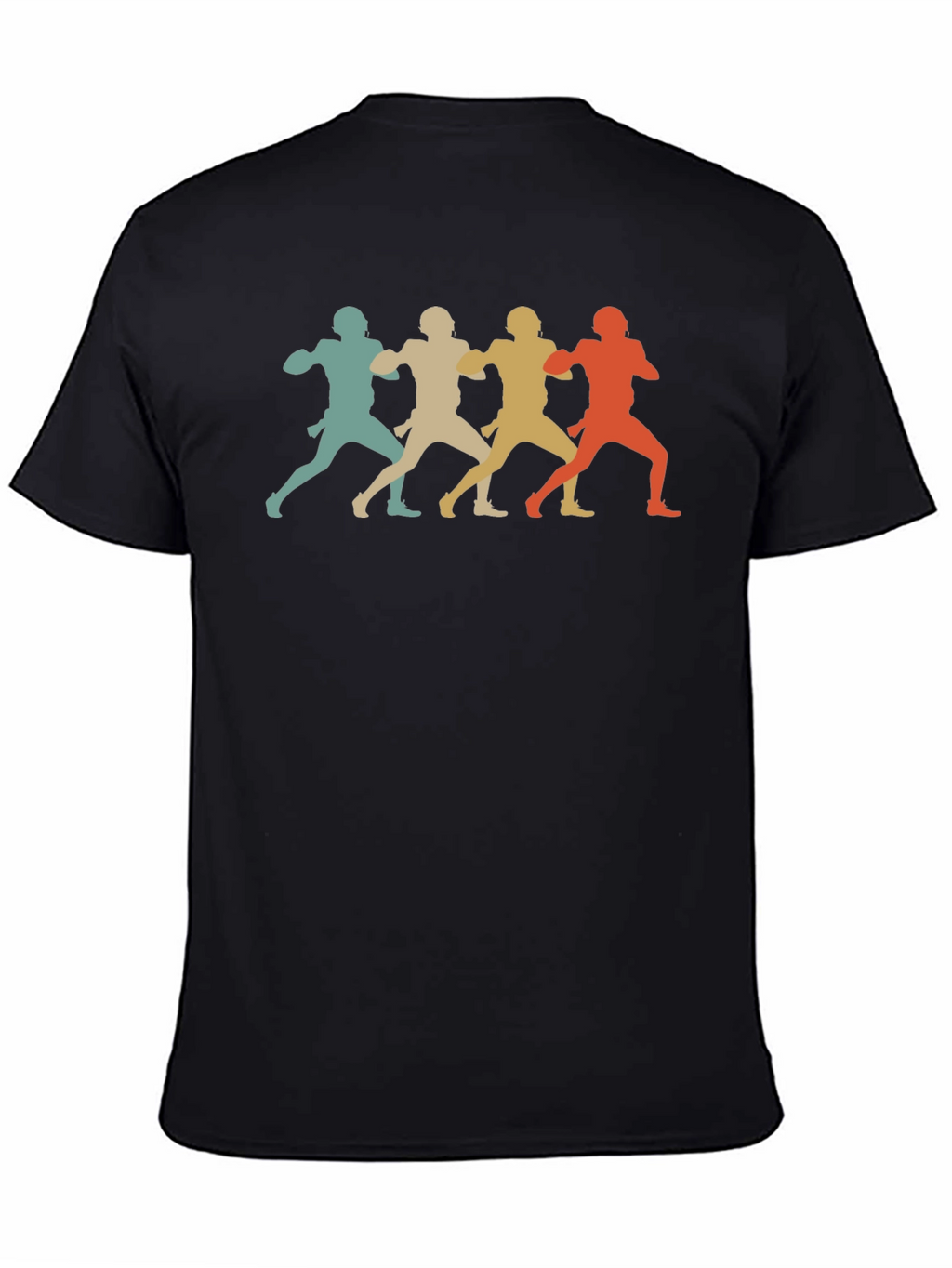 Retro Football Player Graphic Tee