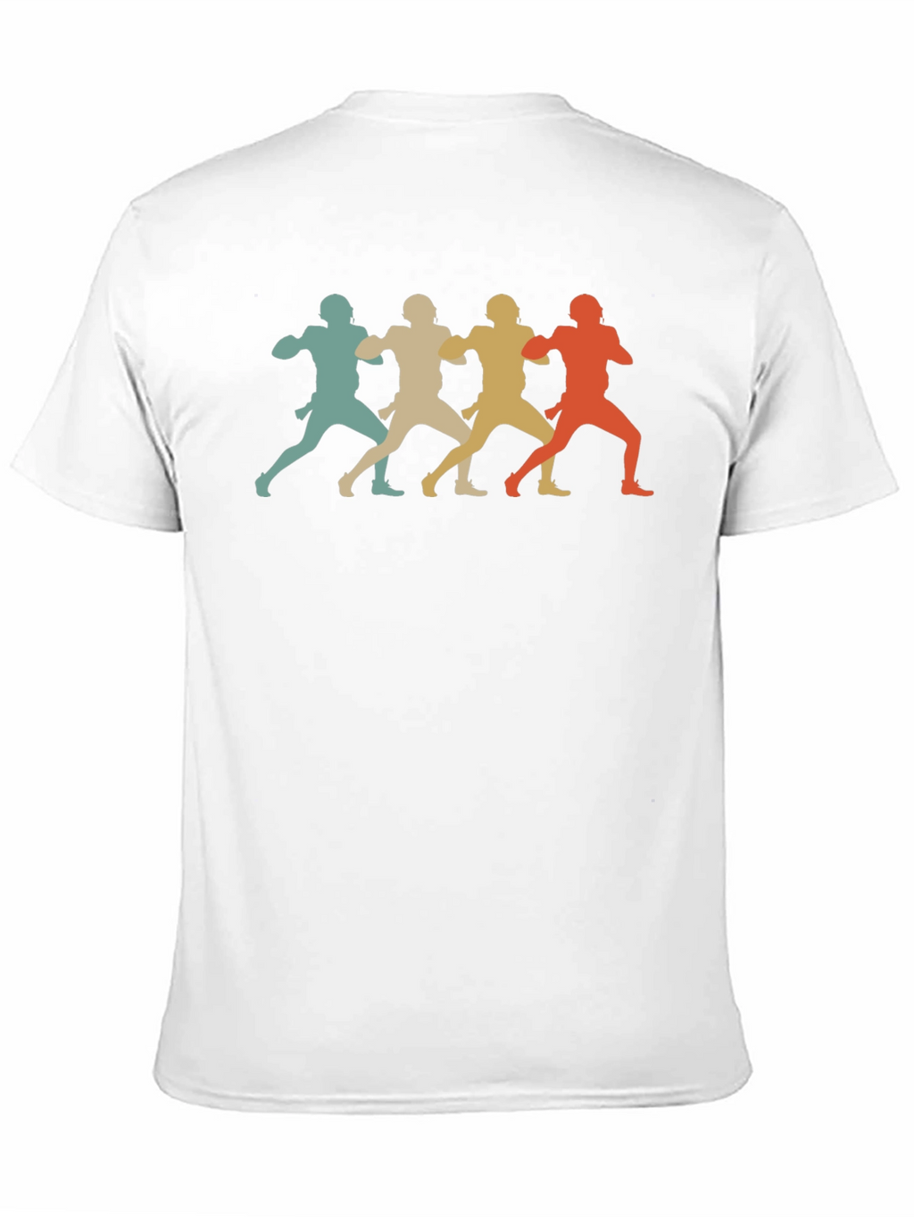 Retro Football Player Graphic Tee