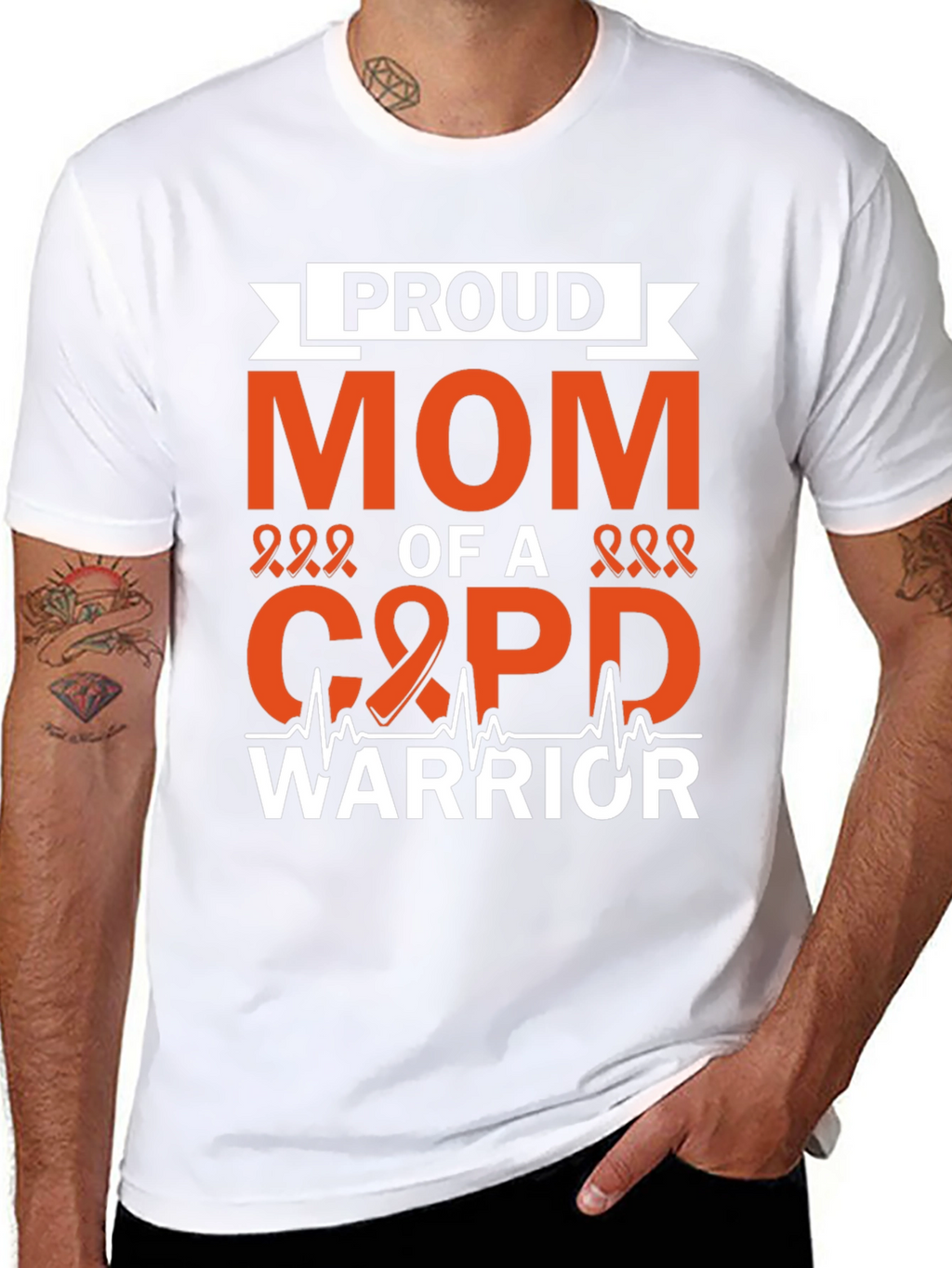 Proud Mom G2PD Warrior T-Shirt