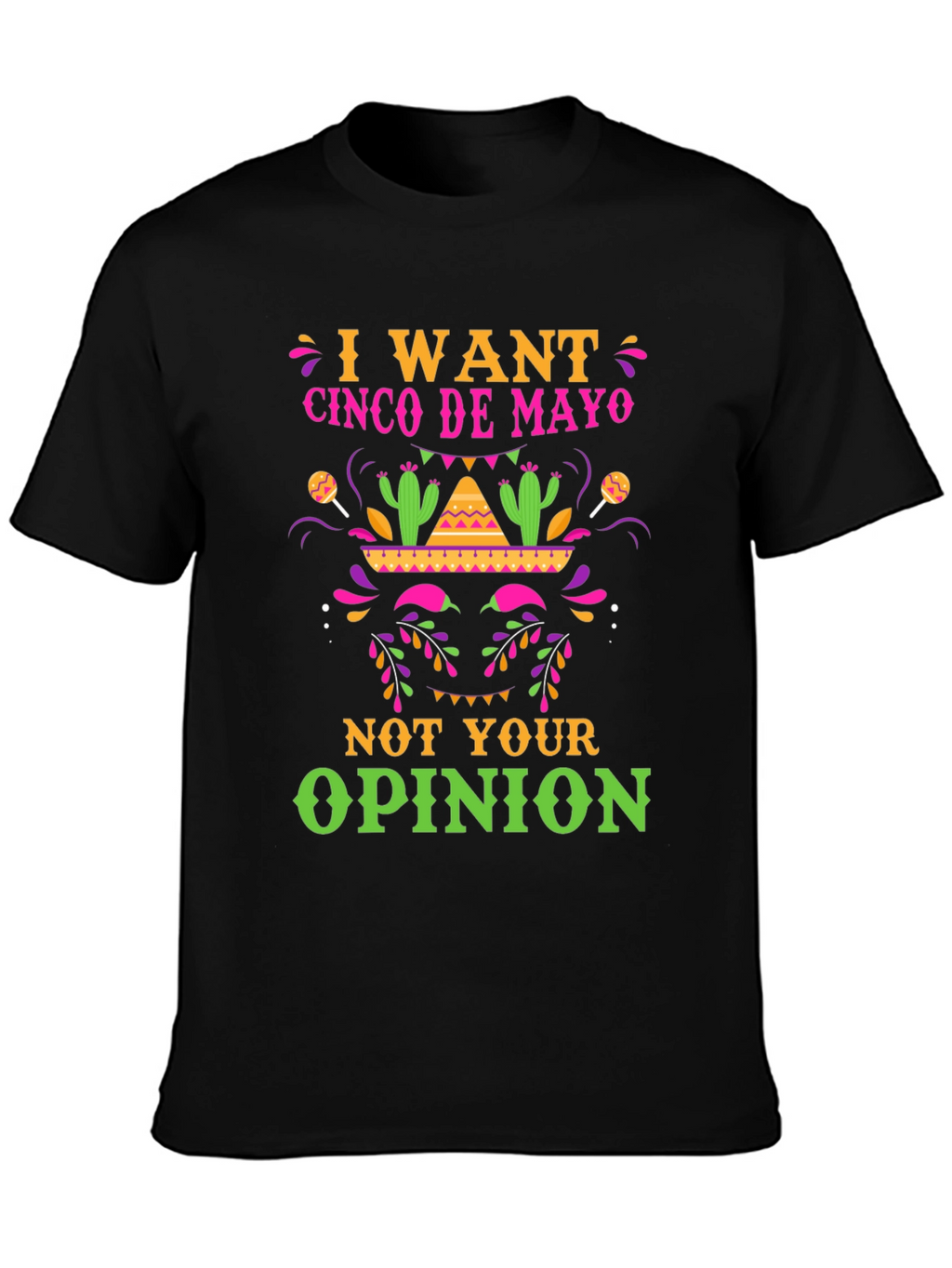 Cinco De Mayo T-Shirt - Funny Graphic Tee