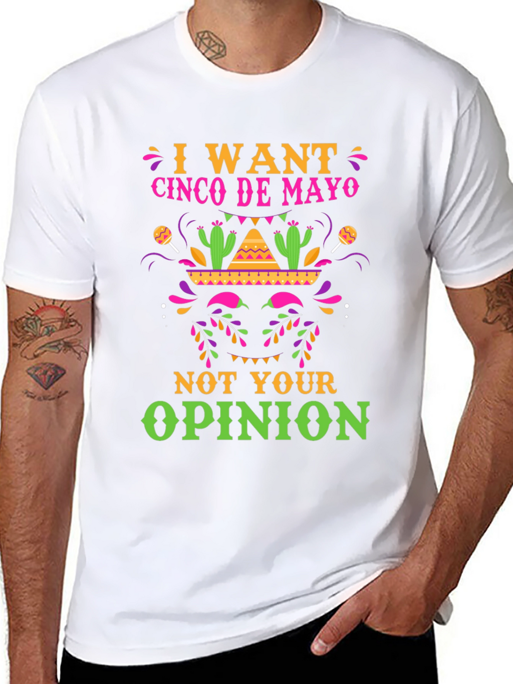 Cinco De Mayo T-Shirt - Funny Graphic Tee