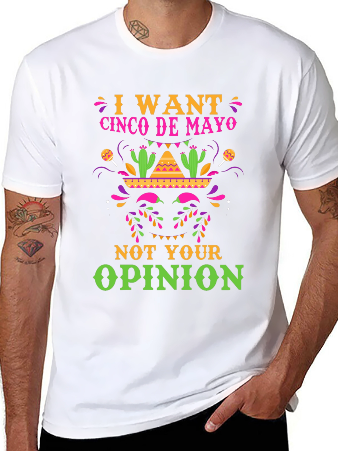 Cinco De Mayo T-Shirt - Funny Graphic Tee
