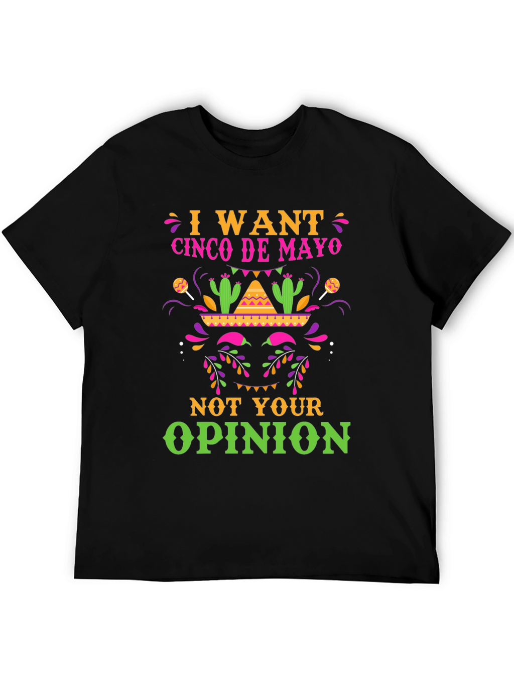 Cinco De Mayo T-Shirt - Funny Graphic Tee