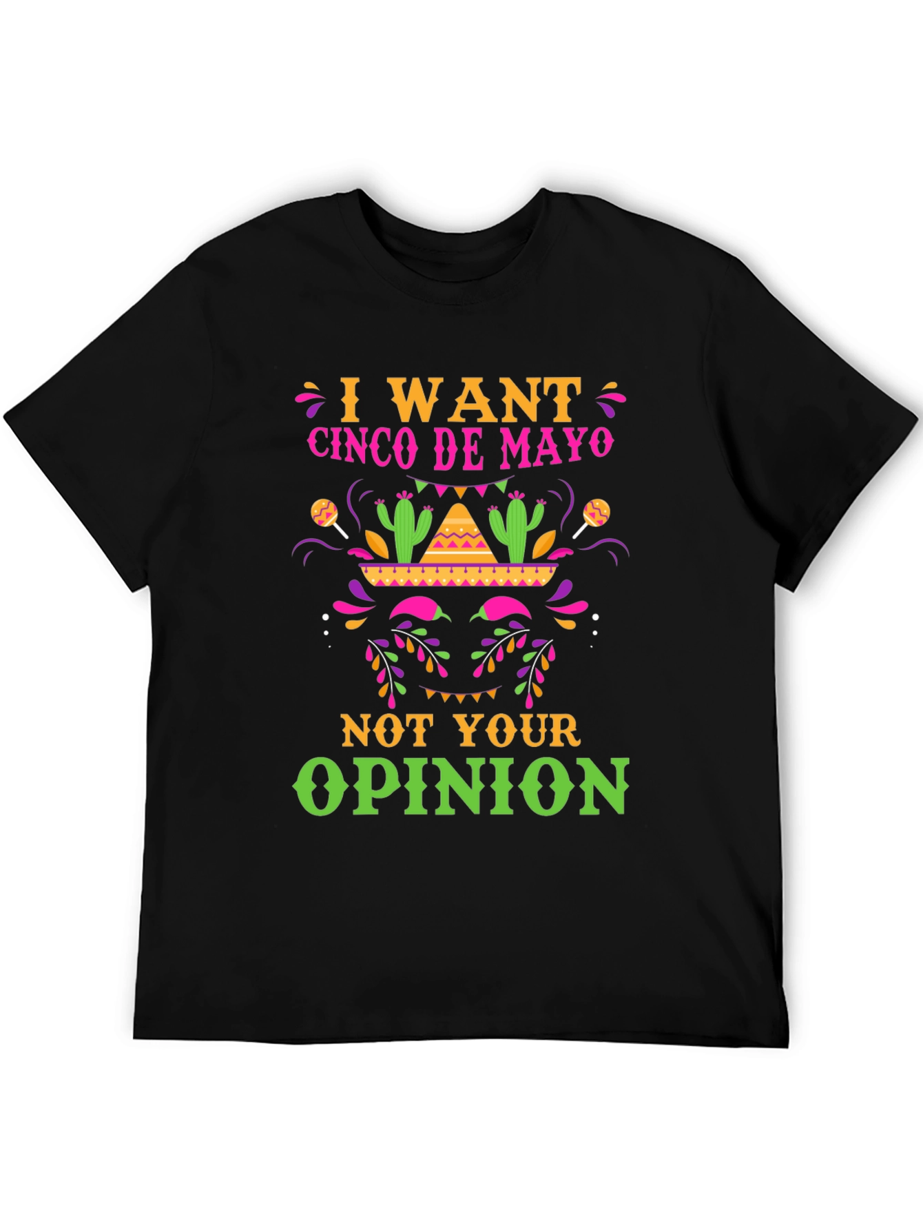 Cinco De Mayo T-Shirt - Funny Graphic Tee