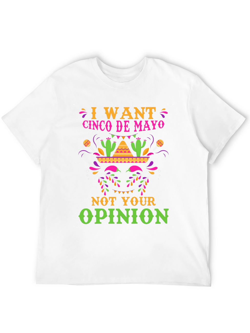 Cinco De Mayo T-Shirt - Funny Graphic Tee
