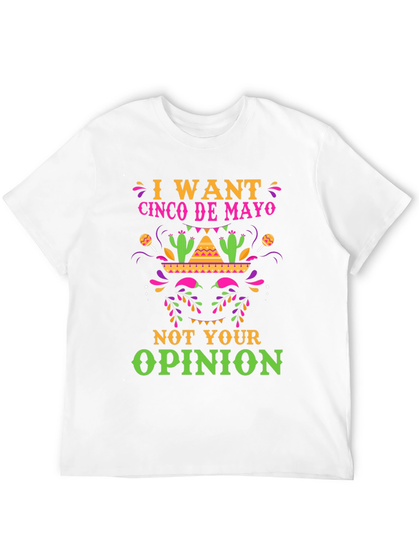 Cinco De Mayo T-Shirt - Funny Graphic Tee
