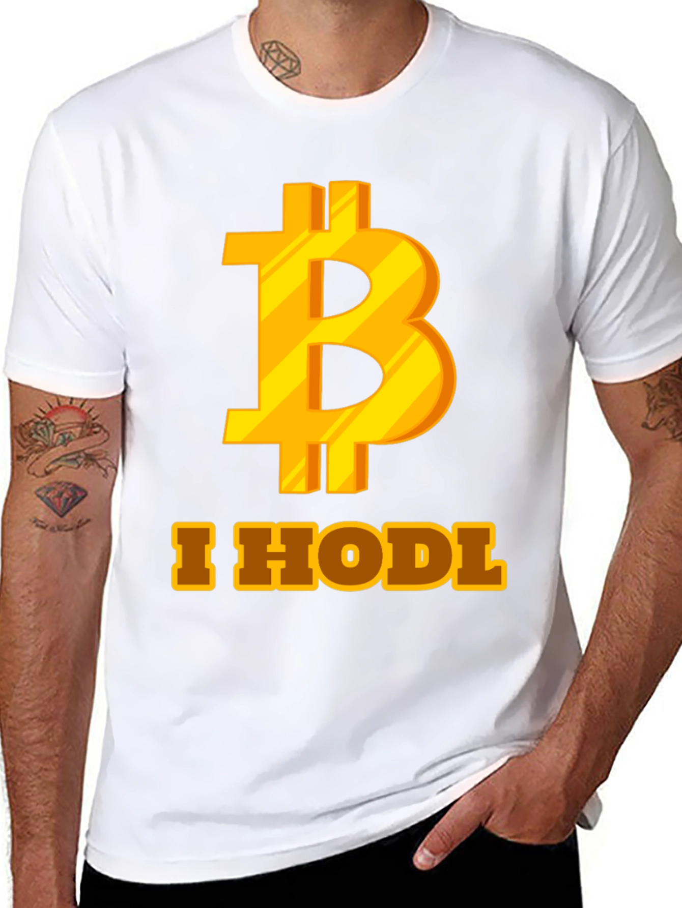 Bitcoin HODL T-Shirt - Crypto Investor Tee