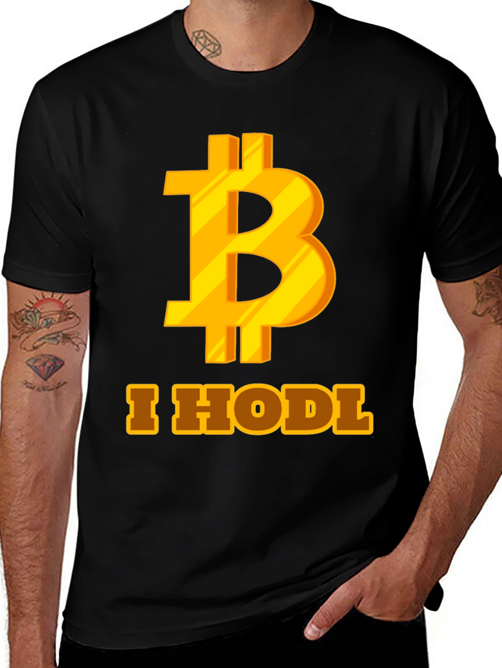 Bitcoin HODL T-Shirt - Crypto Investor Tee