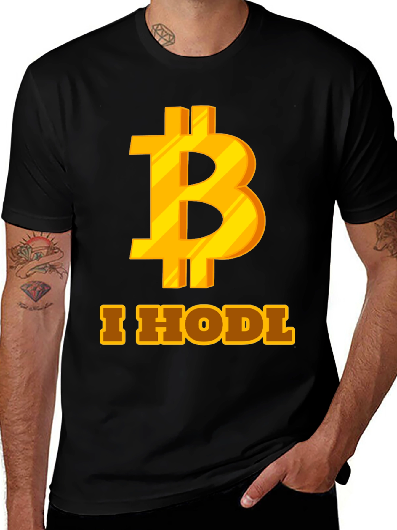 Bitcoin HODL T-Shirt - Crypto Investor Tee