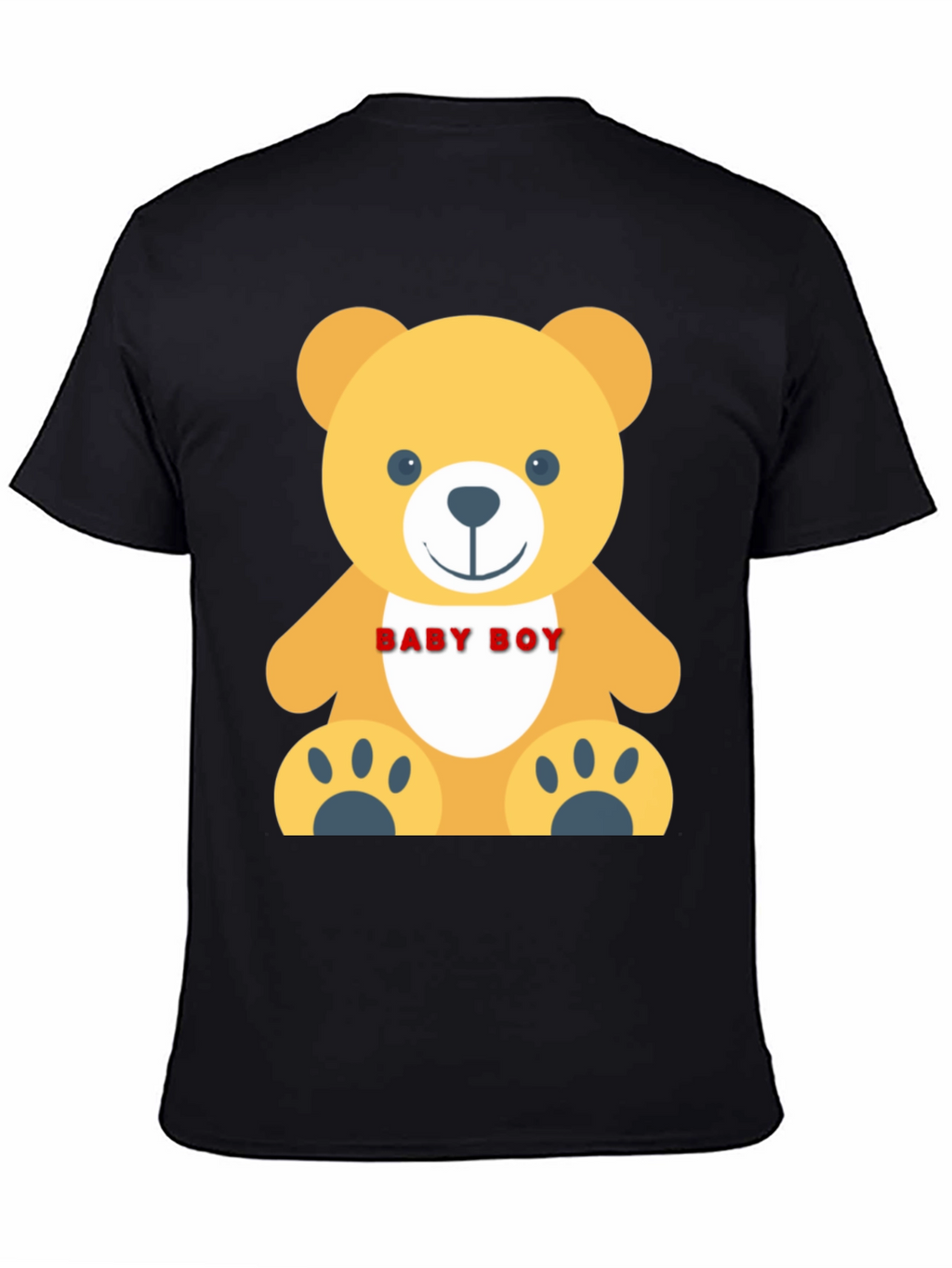 Baby Boy Teddy Bear Graphic T-Shirt