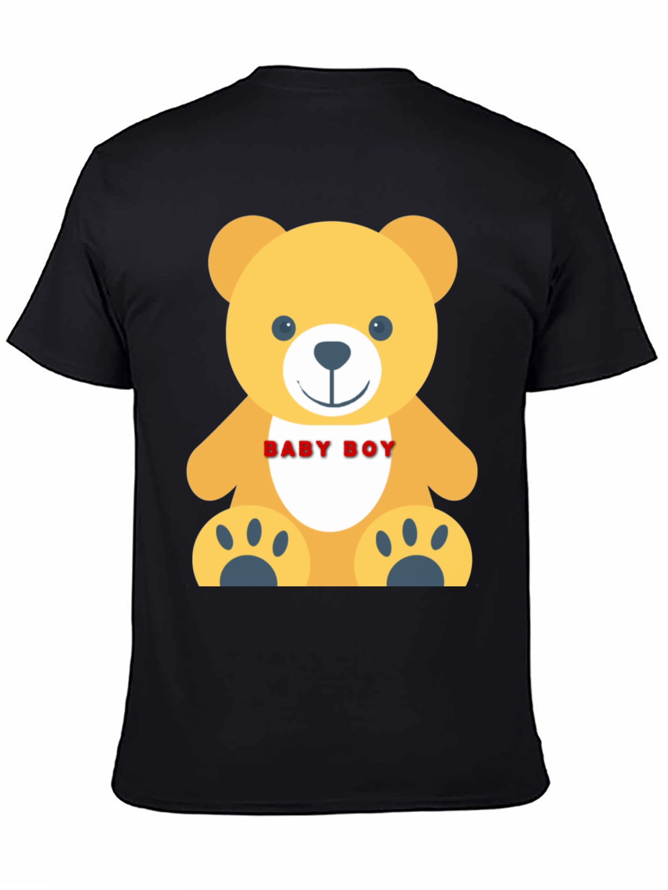 Baby Boy Teddy Bear Graphic T-Shirt