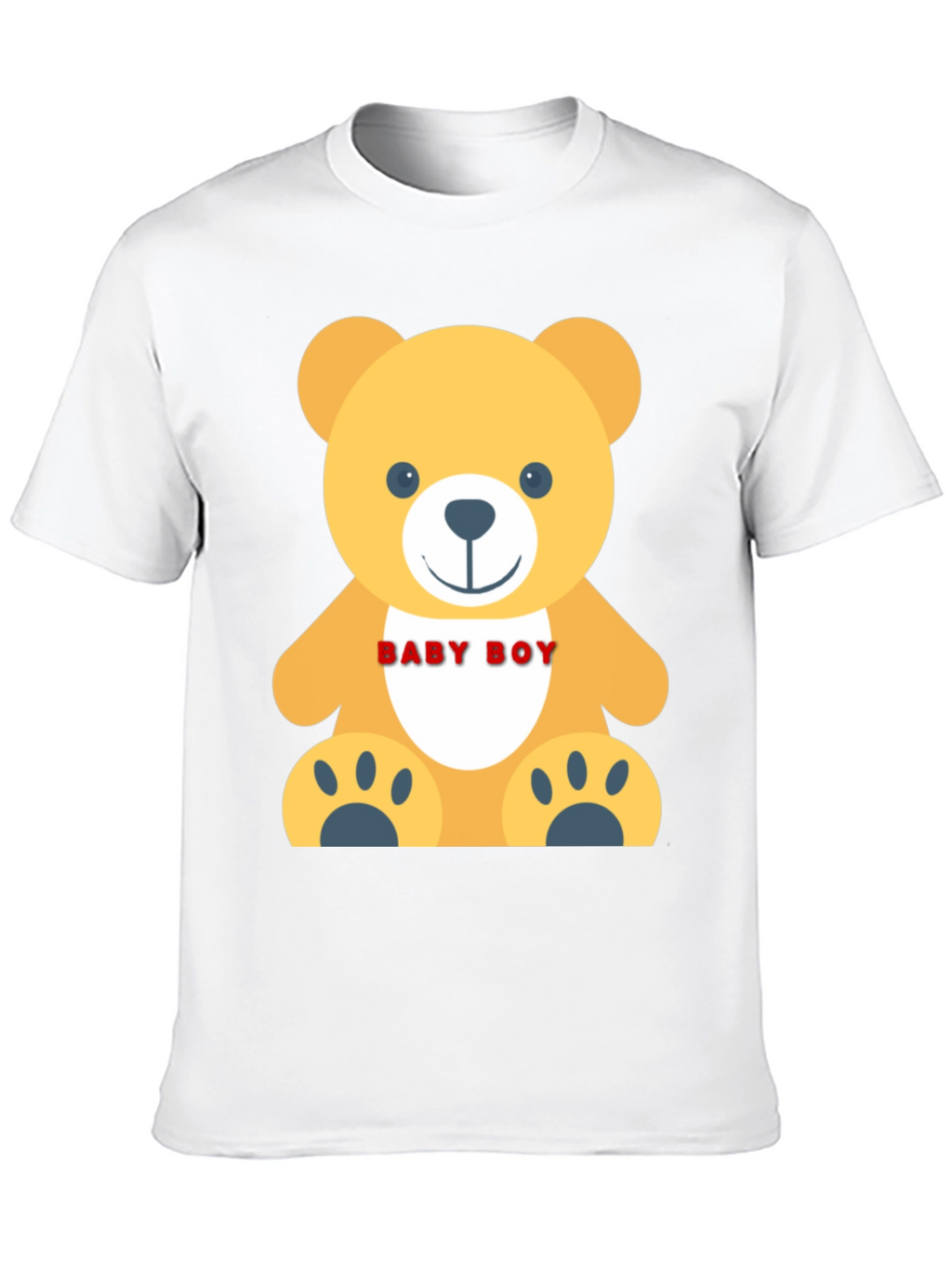 Baby Boy Teddy Bear Graphic T-Shirt