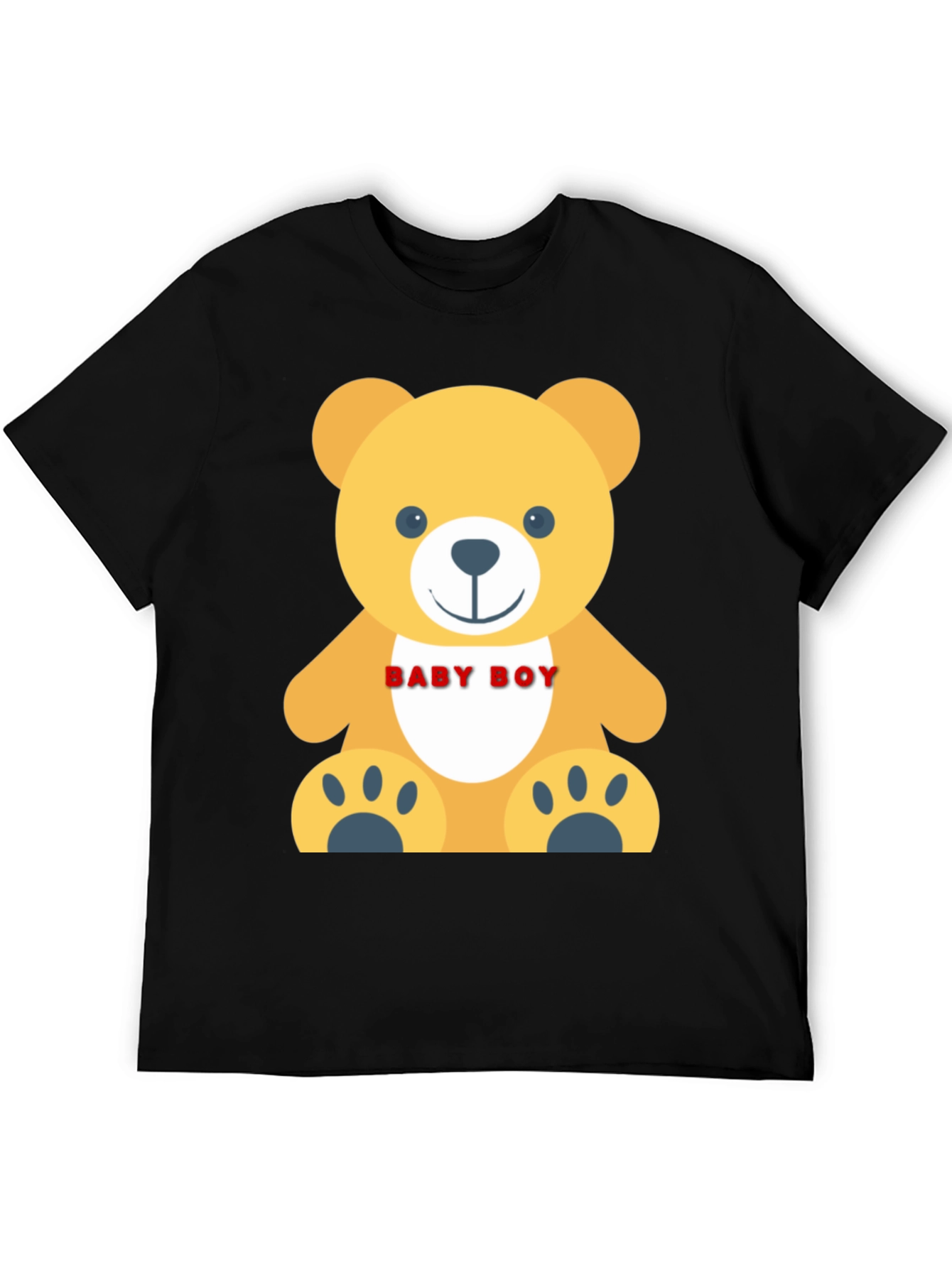 Baby Boy Teddy Bear Graphic T-Shirt