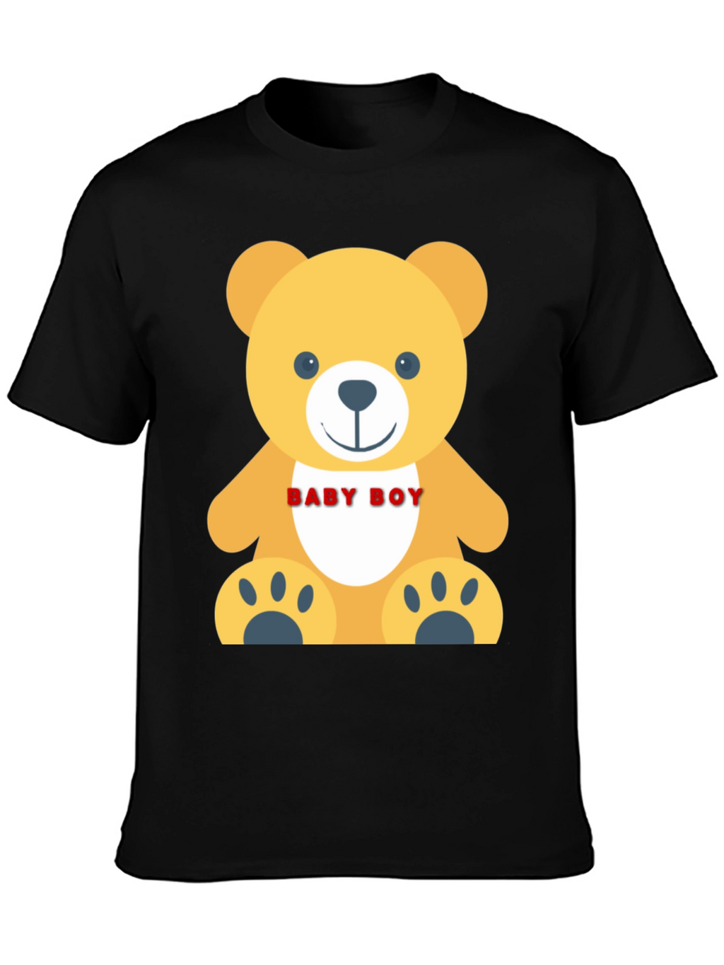 Baby Boy Teddy Bear Graphic T-Shirt
