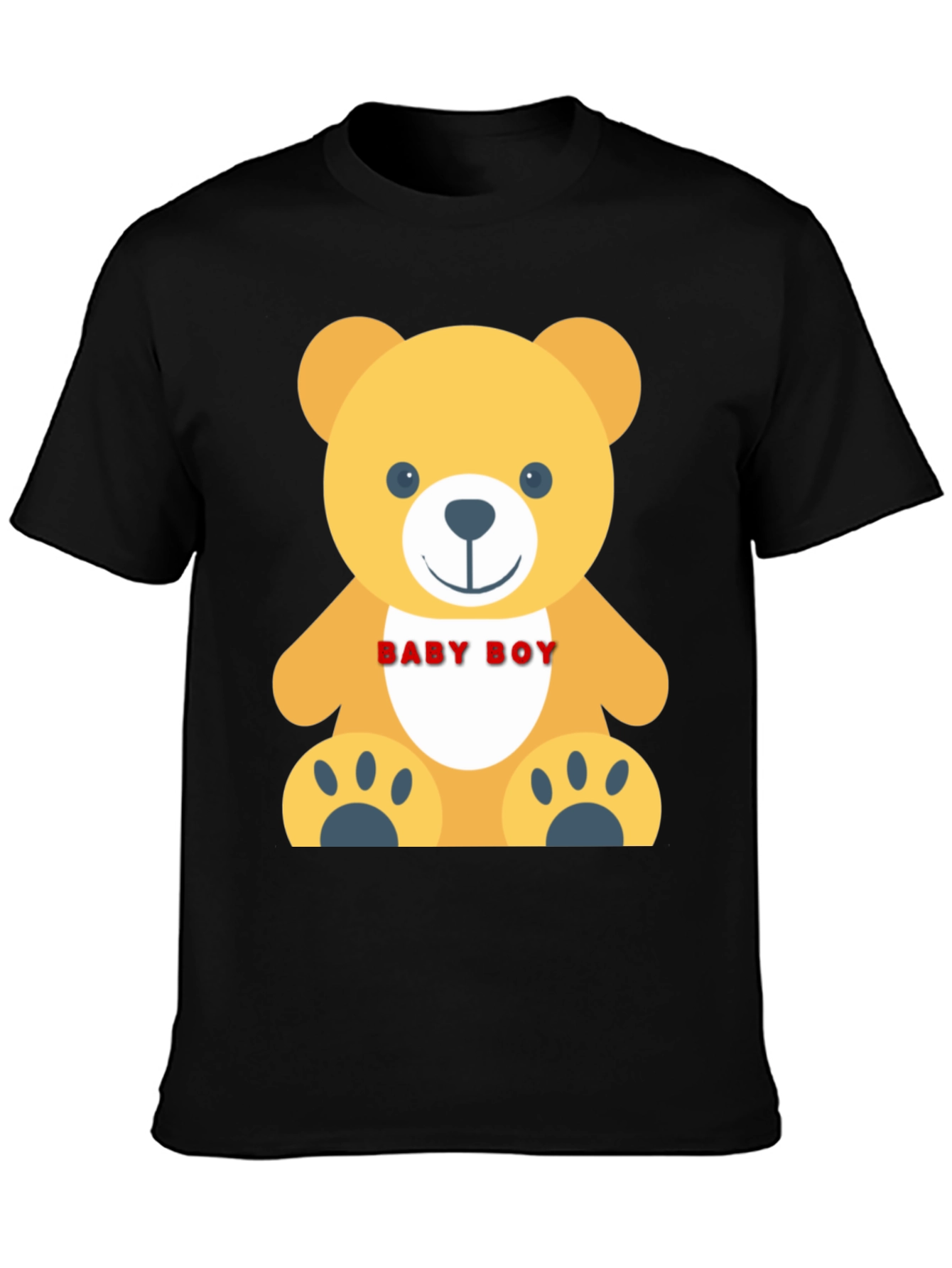Baby Boy Teddy Bear Graphic T-Shirt