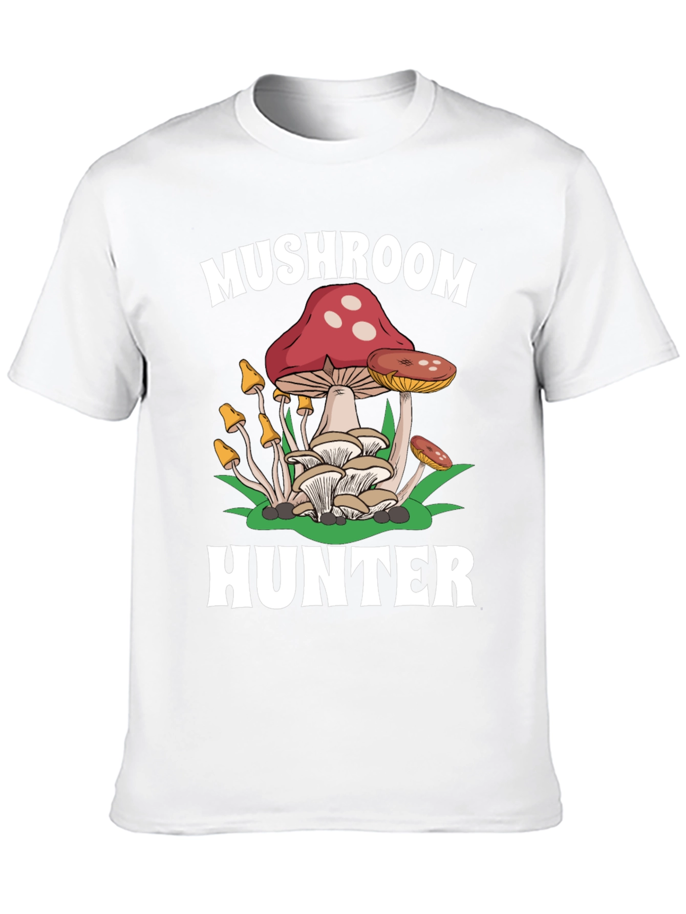 Mushroom Hunter Graphic Tee - Foraging Apparel