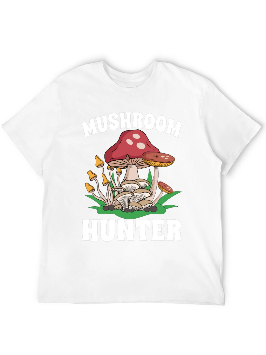 Mushroom Hunter Graphic Tee - Foraging Apparel
