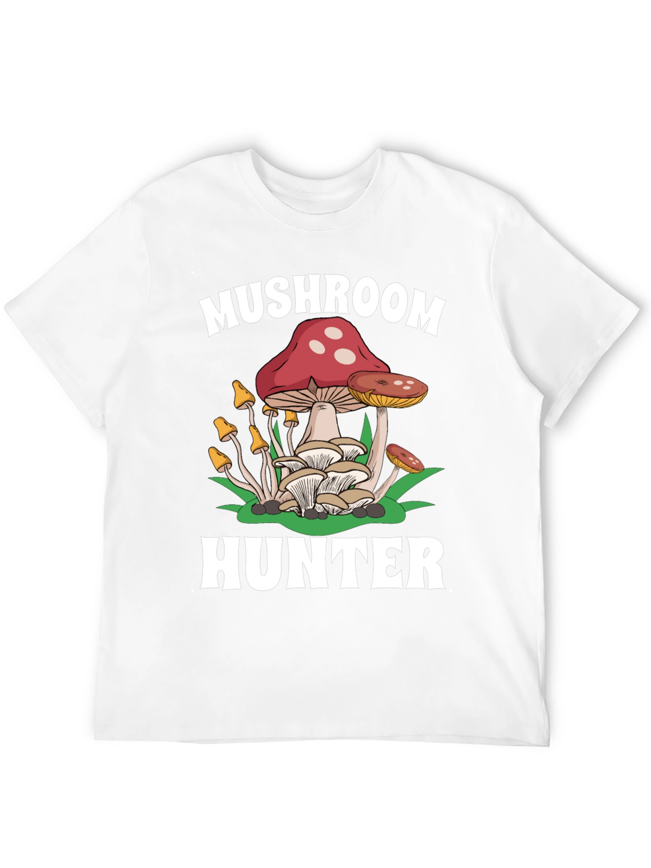 Mushroom Hunter Graphic Tee - Foraging Apparel
