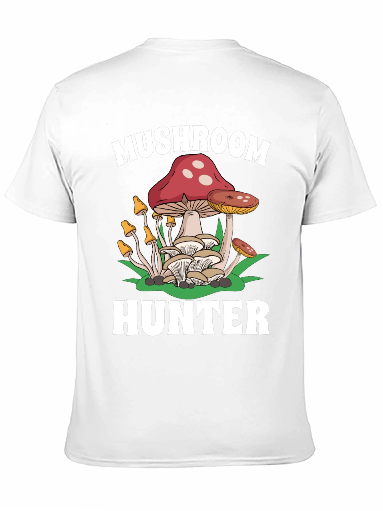 Mushroom Hunter Graphic Tee - Foraging Apparel