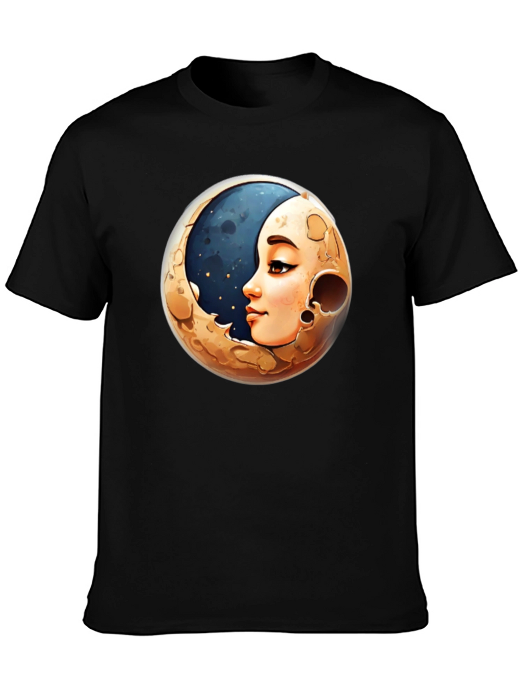 Moon Woman Graphic Tee - Stylish Unisex T-Shirt