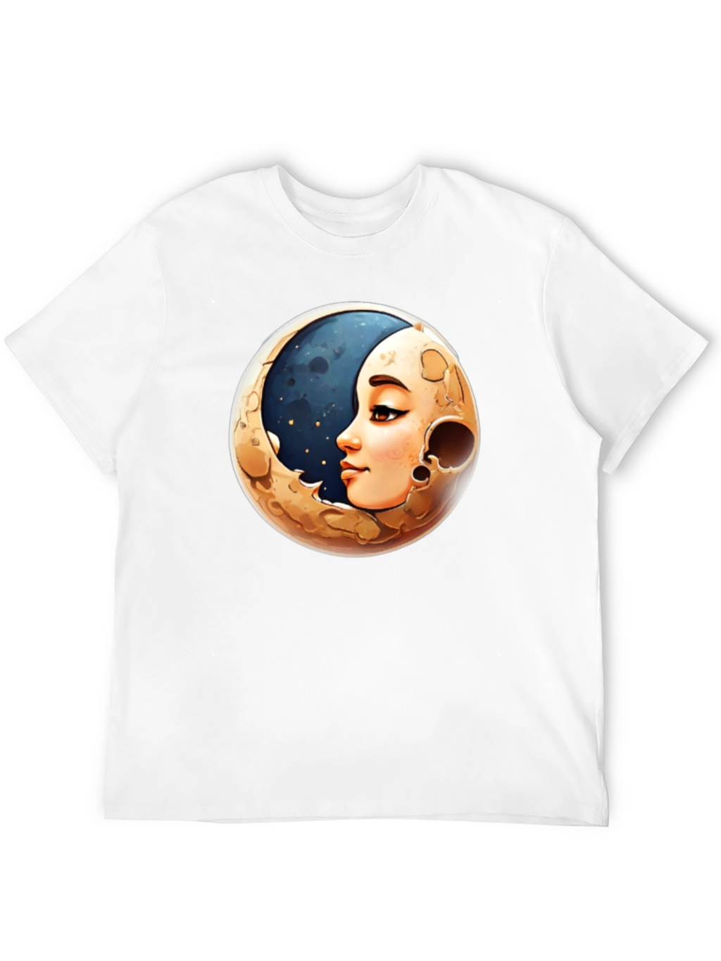 Moon Woman Graphic Tee - Stylish Unisex T-Shirt