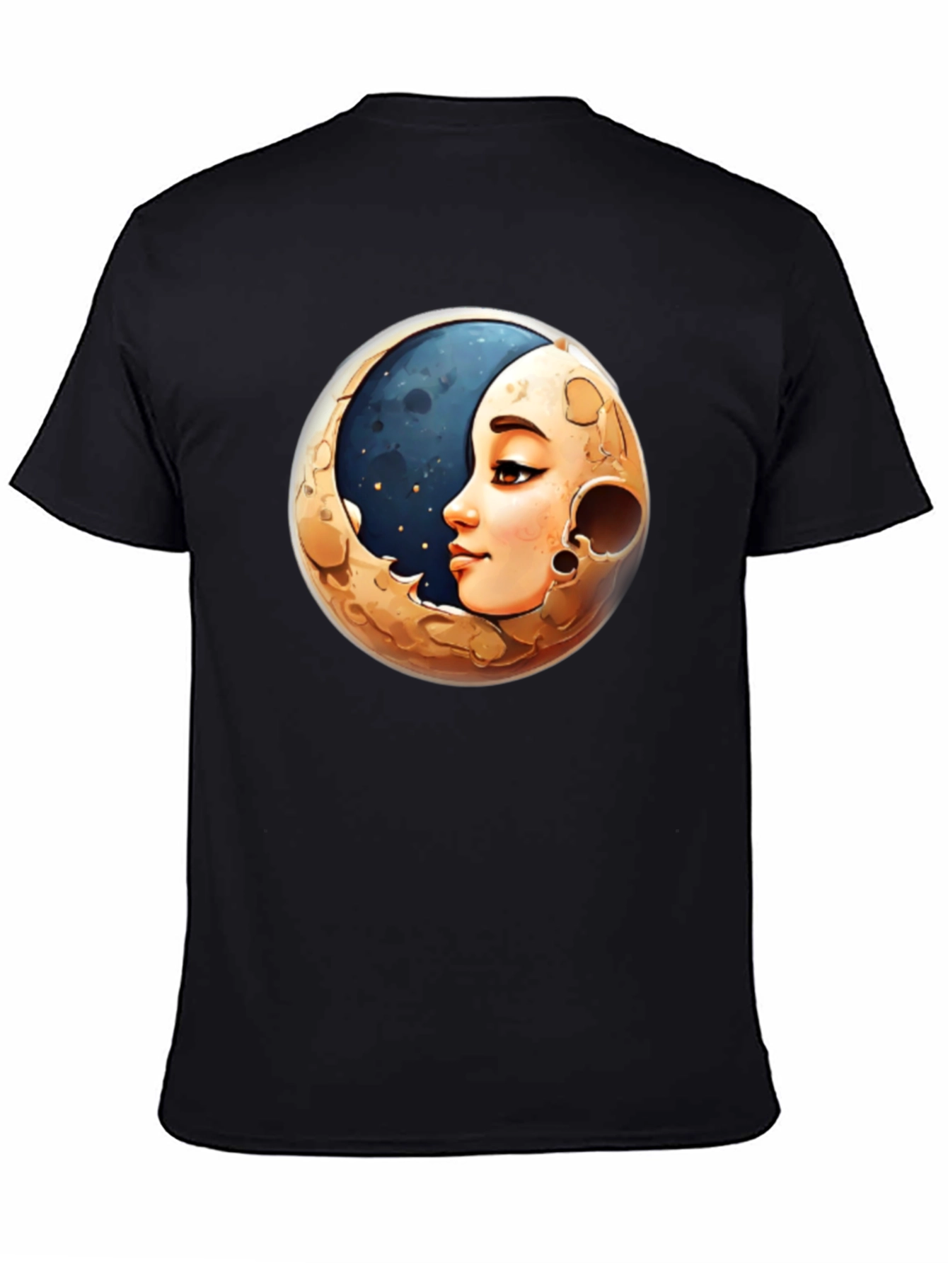 Moon Woman Graphic Tee - Stylish Unisex T-Shirt