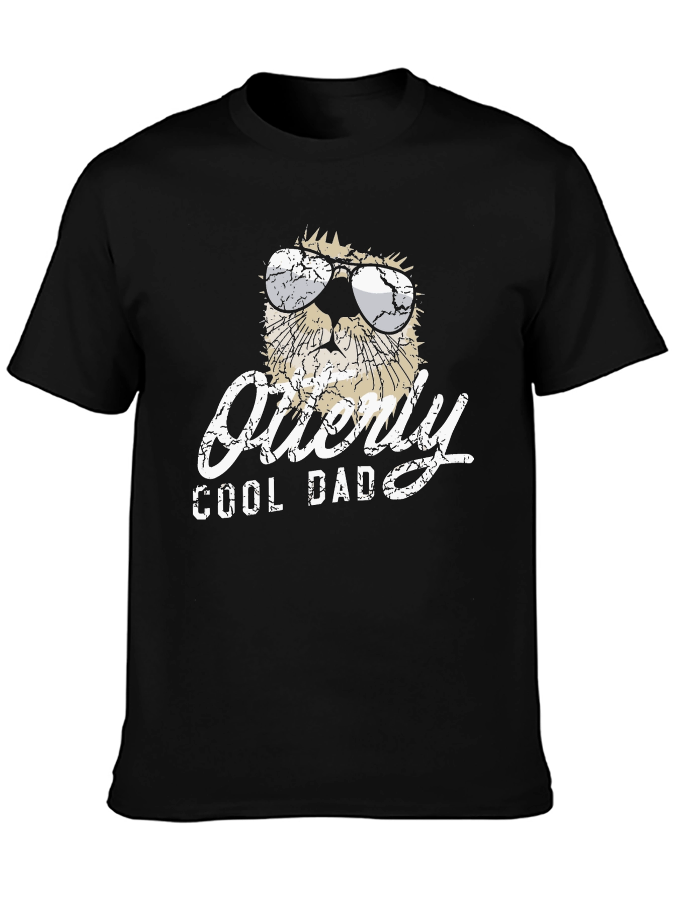 Otterly Cool Dad Graphic T-Shirt