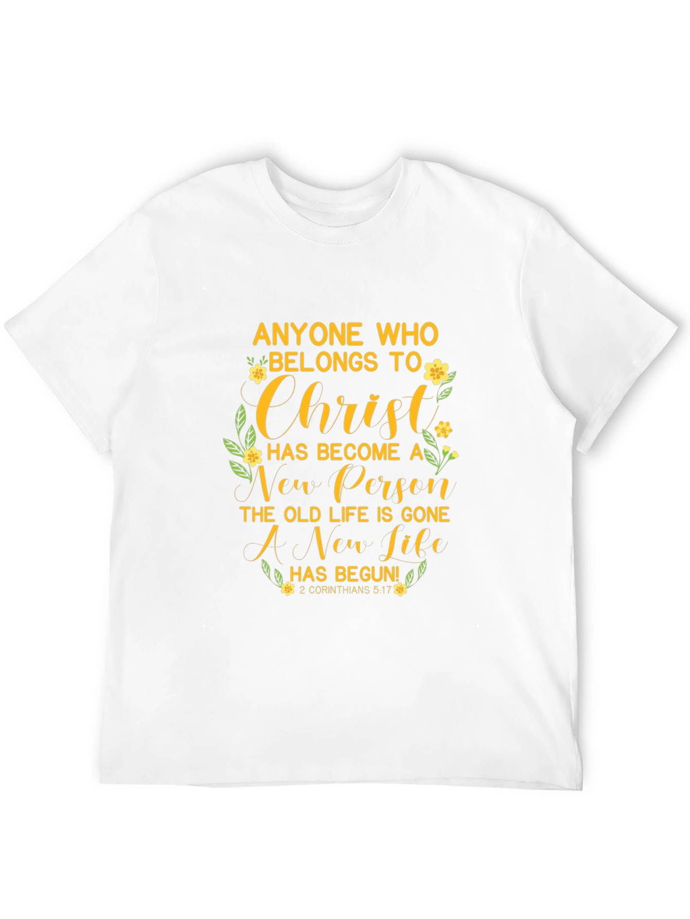 Christian New Person Graphic T-Shirt