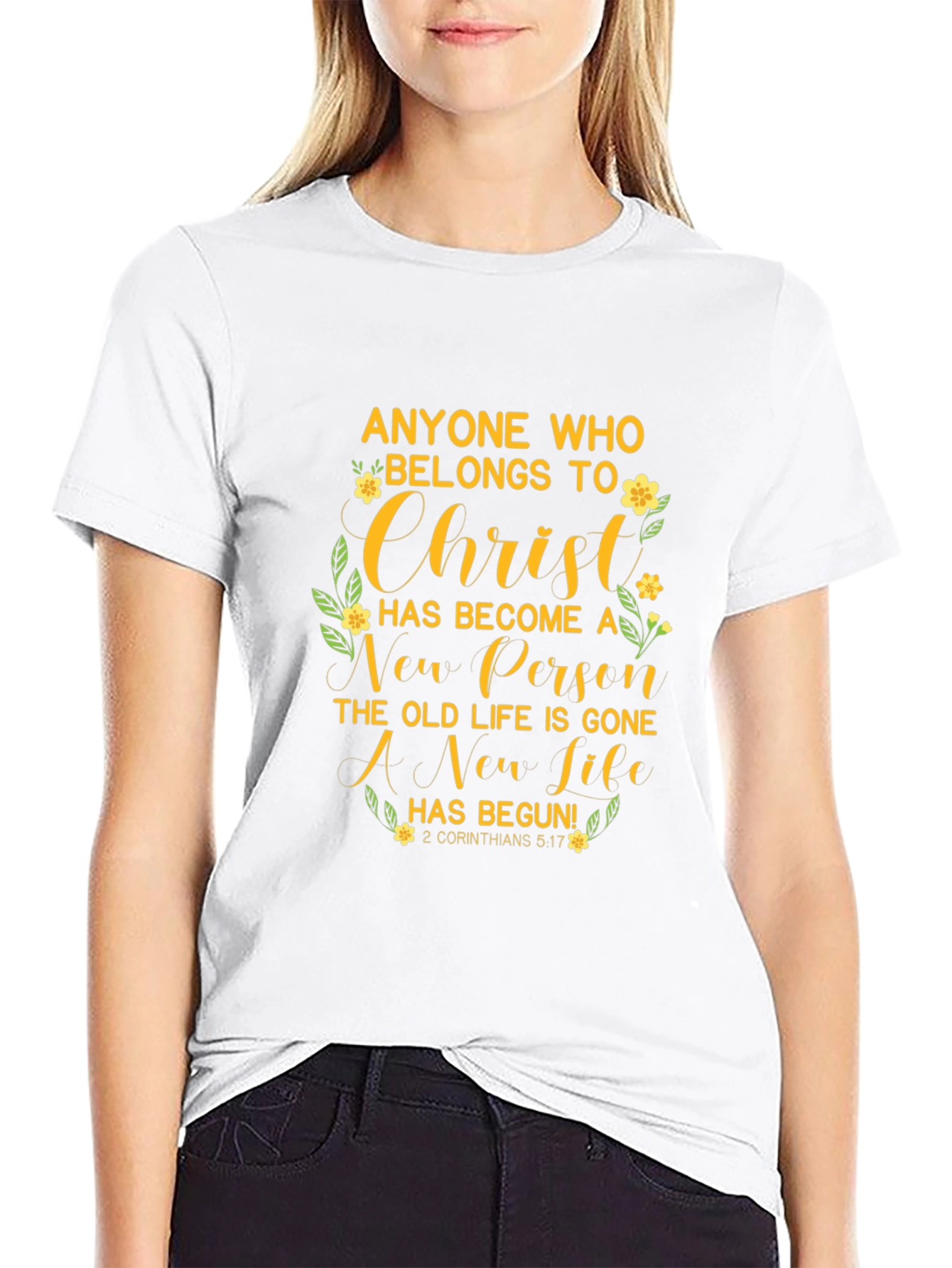 Christian New Person Graphic T-Shirt