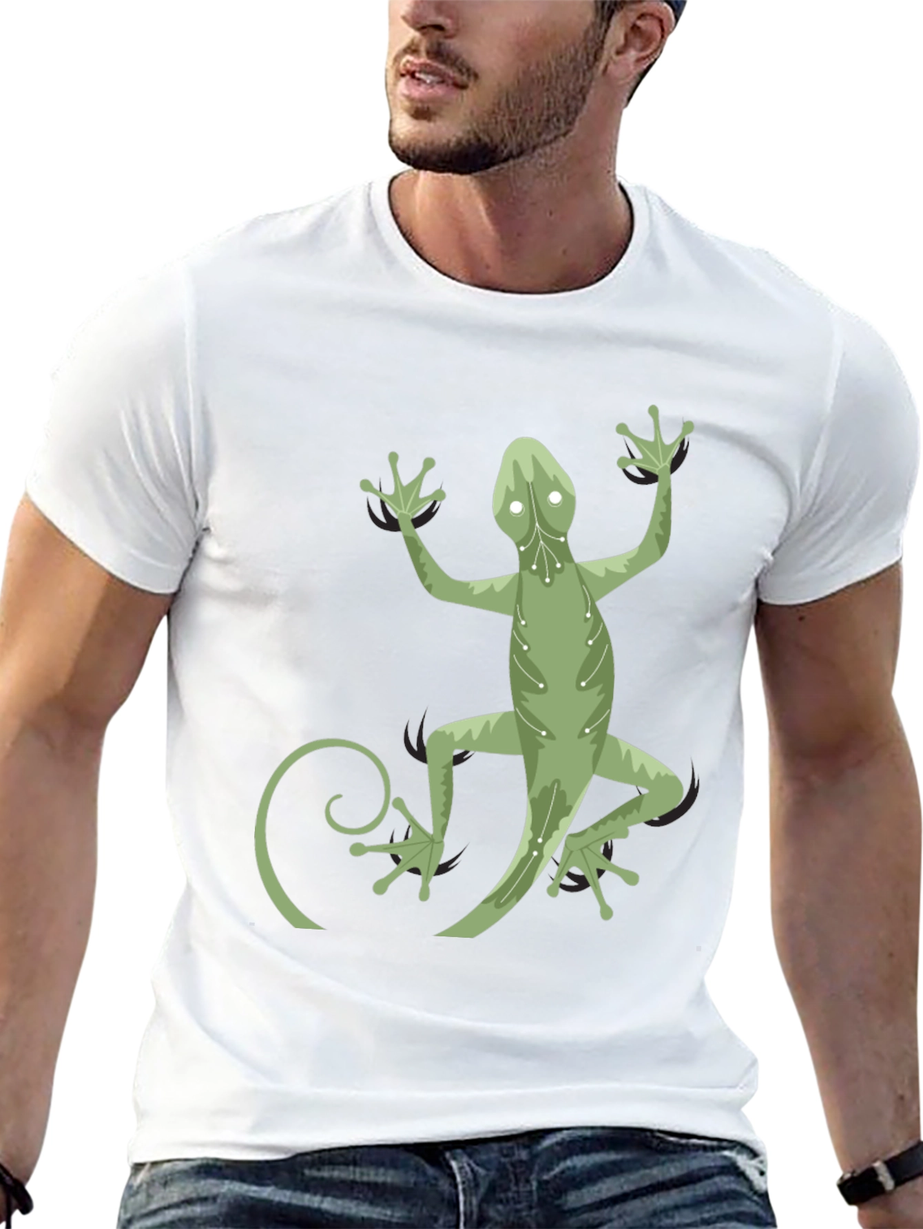 Lizard Graphic T-Shirt - Cool Reptile Tee