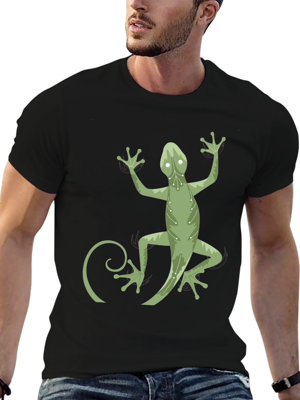 Lizard Graphic T-Shirt - Cool Reptile Tee